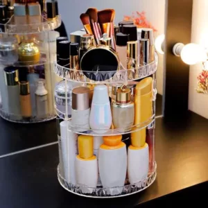 Boîte de Rangement Cosmétique Rotative